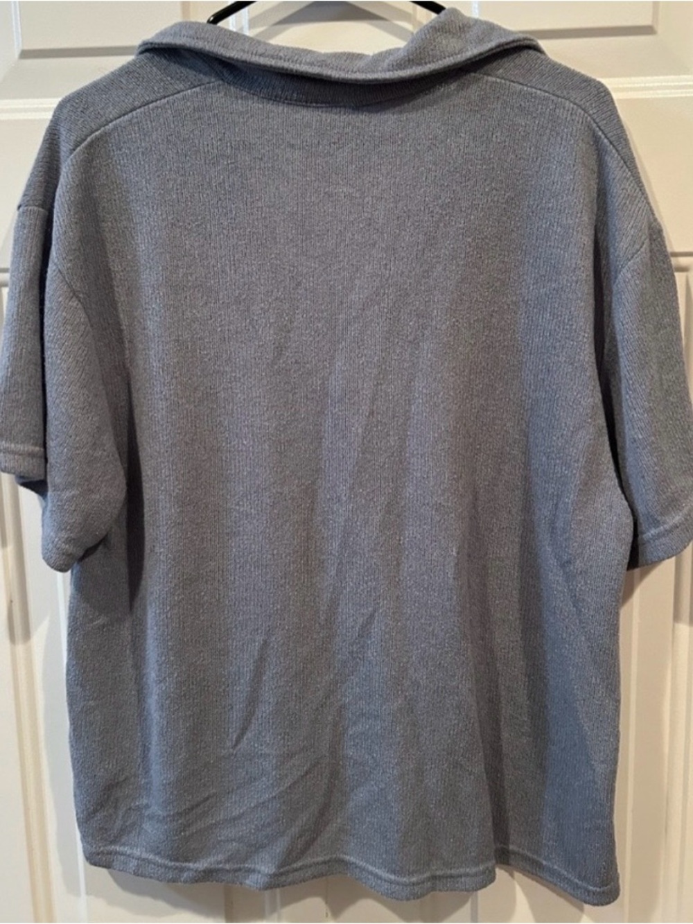 H&M Blue Collared Knit Top - Picture 3 of 6